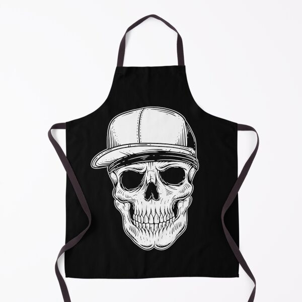 Item preview, Skull Head Face Gangster Mafia Tattoo Vintage Dark Artwork designed and sold by MORSPECTIVE.