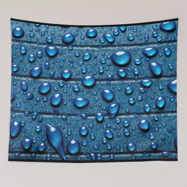 Item preview, Blue Water Droplets - Jigsaw Puzzle designed and sold by jecphotography and art.