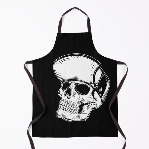 Item preview, Skull Head Face Gangster Mafia Tattoo Vintage Dark Artwork designed and sold by MORSPECTIVE.