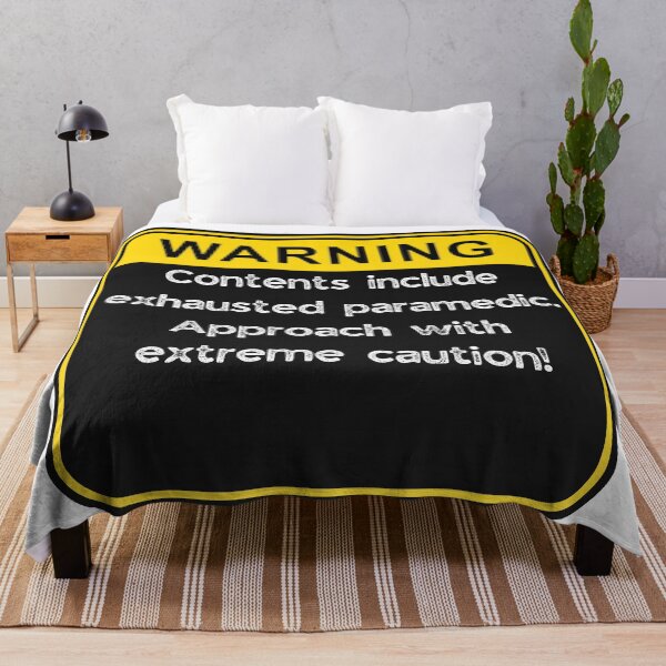 Item preview, WARNING: Contents include exhausted Paramedic! designed and sold by Fredster1966.