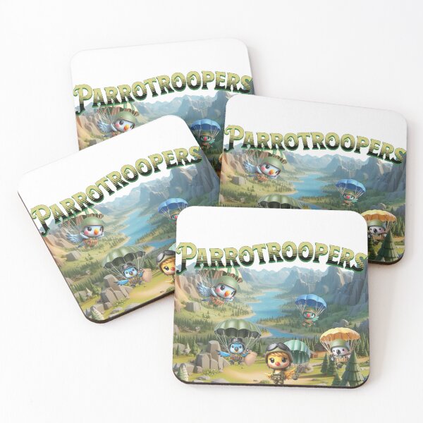 Item preview, Parrotroopers - Grateful Parrots Designs designed and sold by Smokinjoe66.