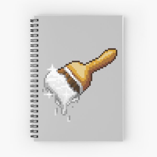 Item preview, Neopet Silver Paint Brush Pixel Art designed and sold by AyrosArts.