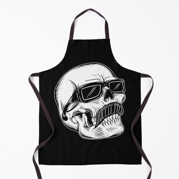 Item preview, Skull Head Face Gangster Mafia Tattoo Vintage Dark Artwork designed and sold by MORSPECTIVE.