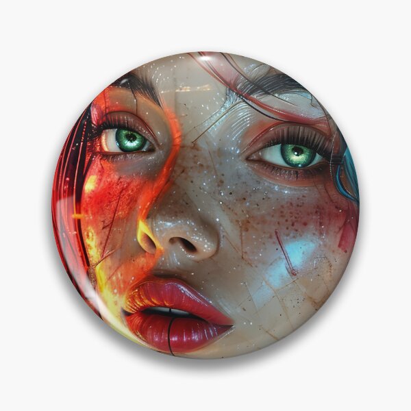 Item preview, Vivid Dreamscape Portrait Art designed and sold by inkArtistryfine.
