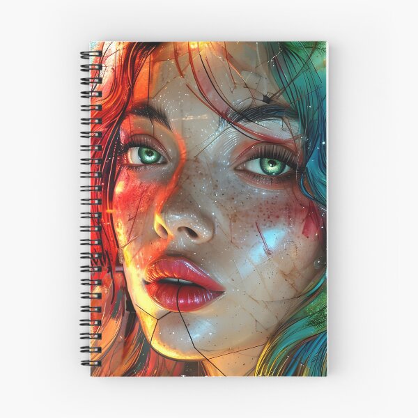 Item preview, Vivid Dreamscape Portrait Art designed and sold by inkArtistryfine.
