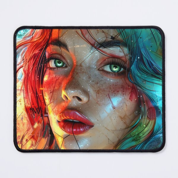 Item preview, Vivid Dreamscape Portrait Art designed and sold by inkArtistryfine.