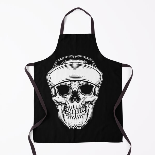 Item preview, Skull Head Face Gangster Mafia Tattoo Vintage Dark Artwork designed and sold by MORSPECTIVE.
