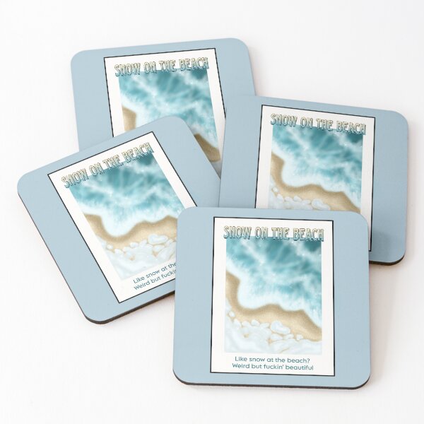 Item preview, SNOW ON THE BEACH CARD | TAYLOR SWIFT designed and sold by ulricateodoro.