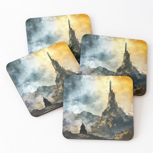 Item preview, The dark lord. Watercolour artwork. Fantasy art print themed.  designed and sold by alexkempart.