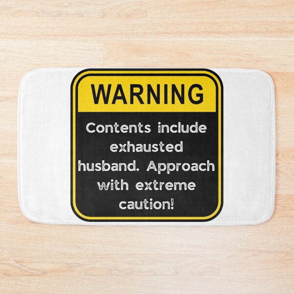 Item preview, WARNING: Contents include exhausted Husband! designed and sold by Fredster1966.