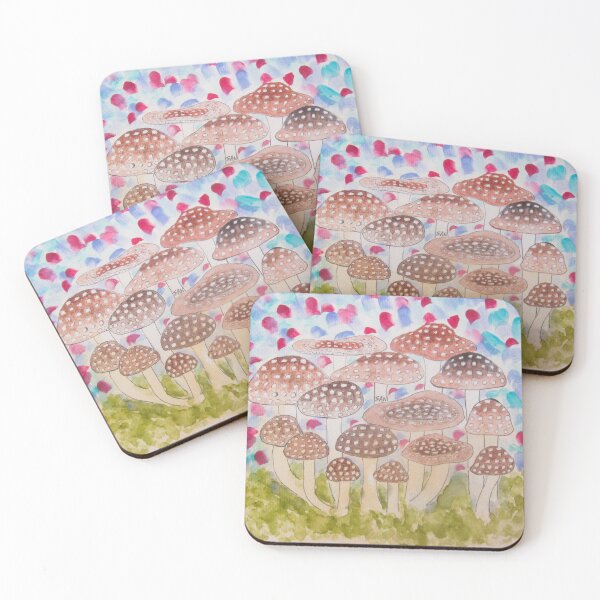 Item preview, European Mushroom Watercolor designed and sold by TurnipWilson.