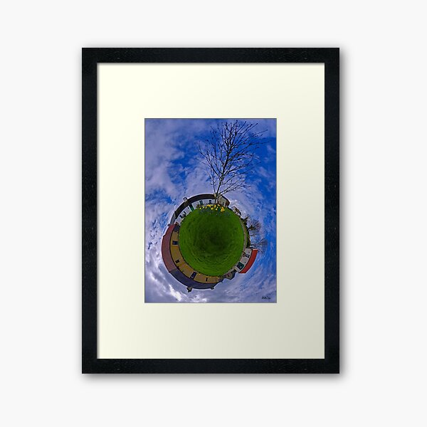 Hanna's Close, on a Sunny Day in County Down Framed Art Print