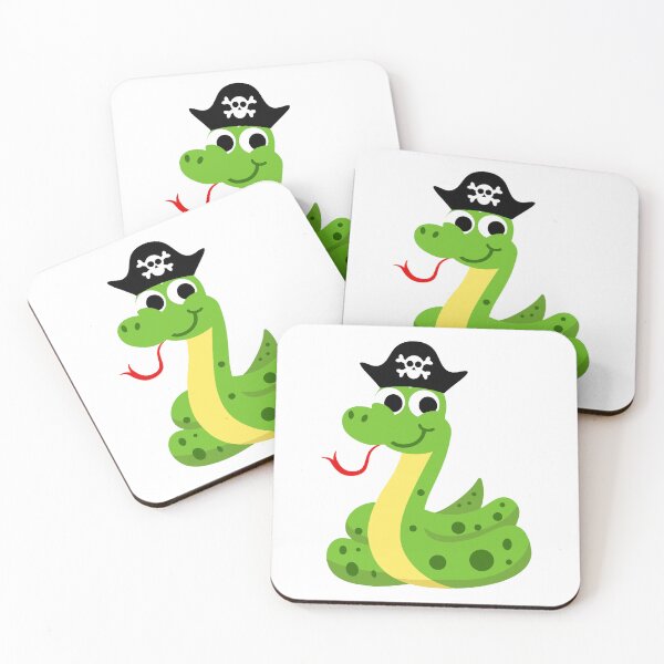 Item preview, Pirate Snake  designed and sold by Ashley Hammann.