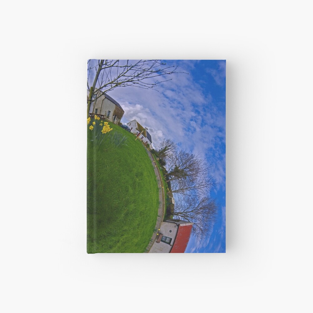 Hanna's Close, on a Sunny Day in County Down Hardcover Journal