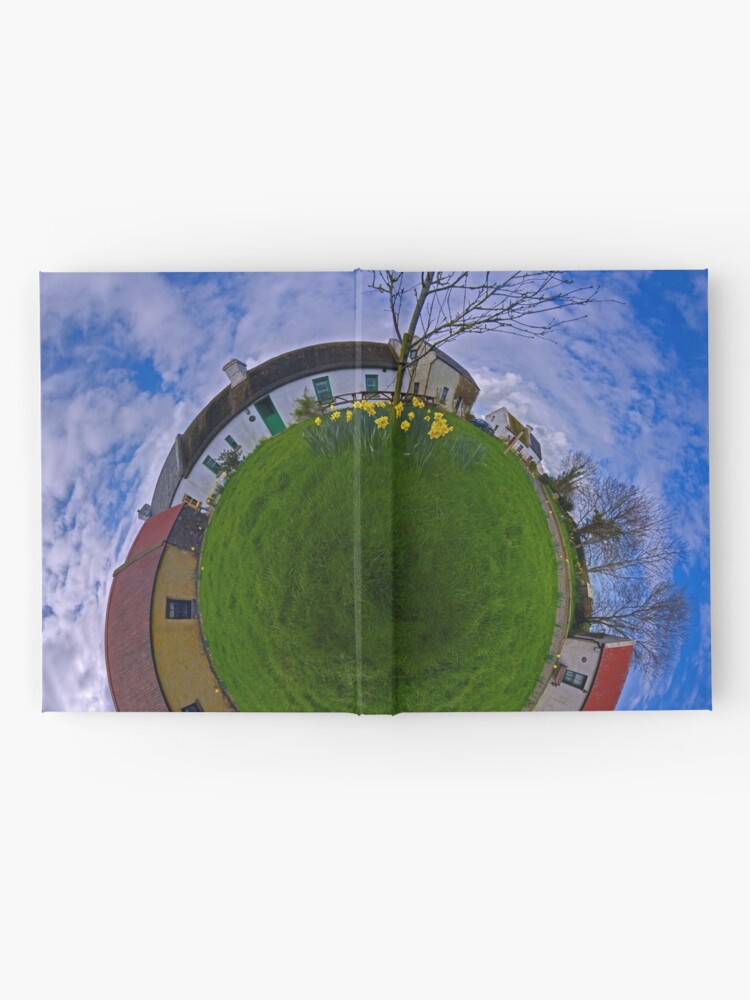 Alternate view of Hanna's Close, on a Sunny Day in County Down Hardcover Journal