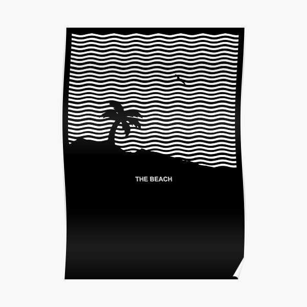 Le quartier - la plage Poster