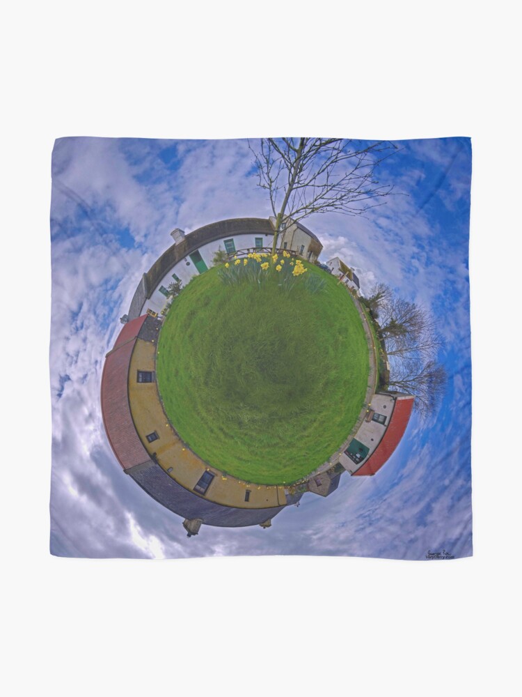 Alternate view of Hanna's Close, on a Sunny Day in County Down Scarf
