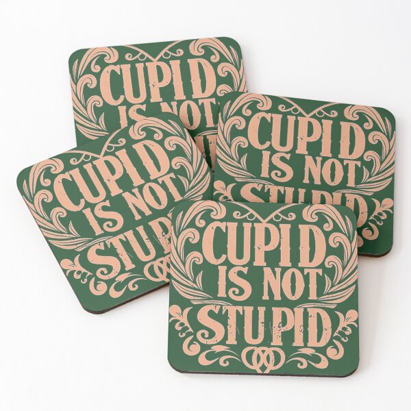 Item preview, Cupid Is Not Stupid designed and sold by likbatonboot.