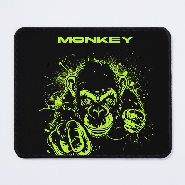 Item preview, Neon Fury Gorilla Artwork designed and sold by inkArtistryfine.