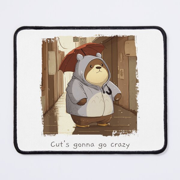Item preview, Cut's Gonna Go Crazy designed and sold by 9LOshop.