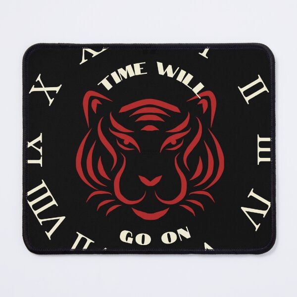 Item preview, Time Will Go On Tiger Wall Clock designed and sold by Walls & Time.