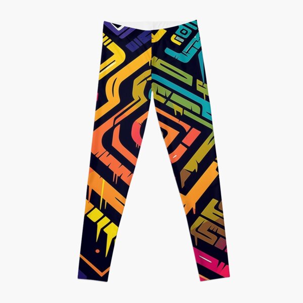 Neon Circuit Part 1 Leggings for Sale by robertmullineux