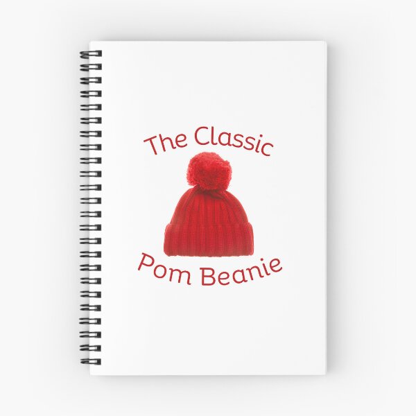 Item preview, The Classic Pom Beanie designed and sold by LemonRoseKnits.