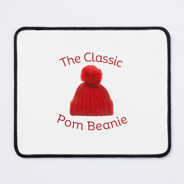 Item preview, The Classic Pom Beanie designed and sold by LemonRoseKnits.