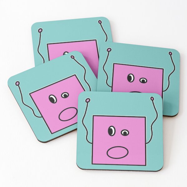 Item preview, Squiggly square designed and sold by Bright Start Prints.