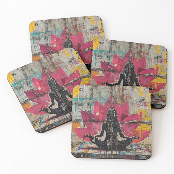 Item preview, Meditative Lotus Urban Graffiti designed and sold by inkArtistryfine.