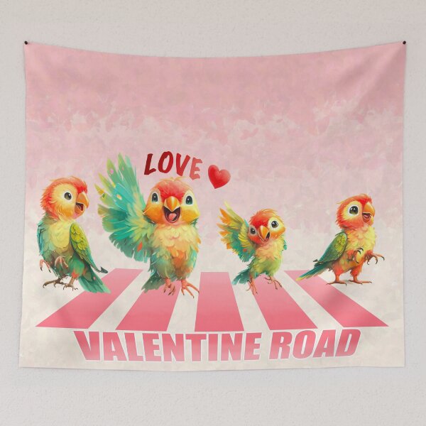 Item preview, parrot with Valentine road special  designed and sold by Pawimon.