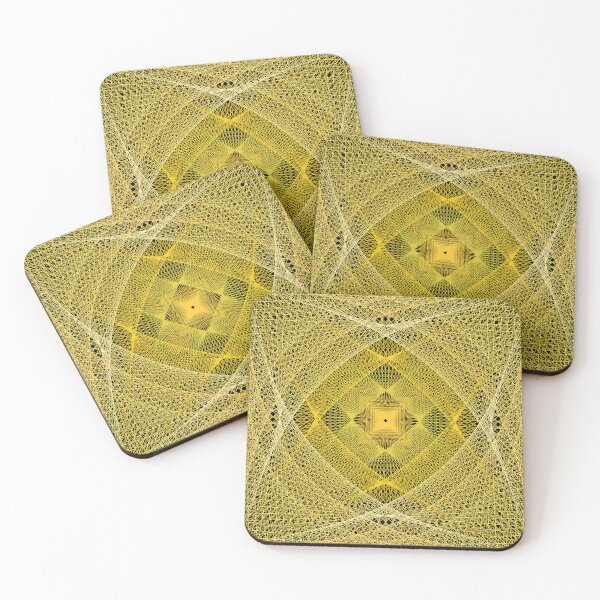 Item preview, Rectangular Pattern #5 Morph C Second Layer [16728-Yellows-BB] designed and sold by LottMultimedia.