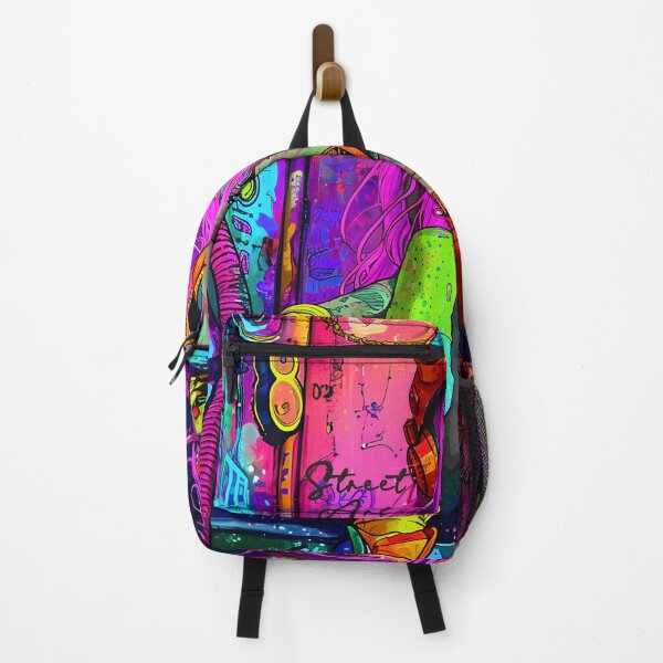 Item preview, Cyberpunk Dreamer Neon Art" designed and sold by inkArtistryfine.