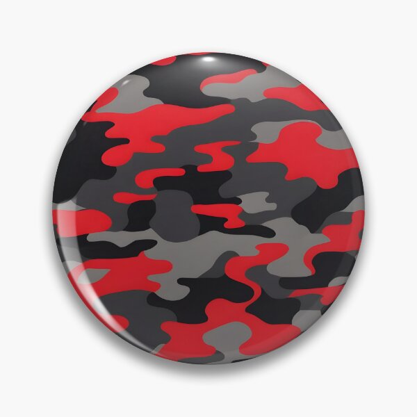 Item preview, Red, Gray and Black Camouflage design. designed and sold by TheCamoShop.