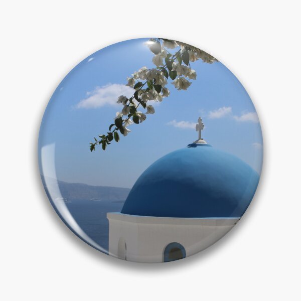 Item preview, Blue Dome of Santorini designed and sold by Nicola Morgan.