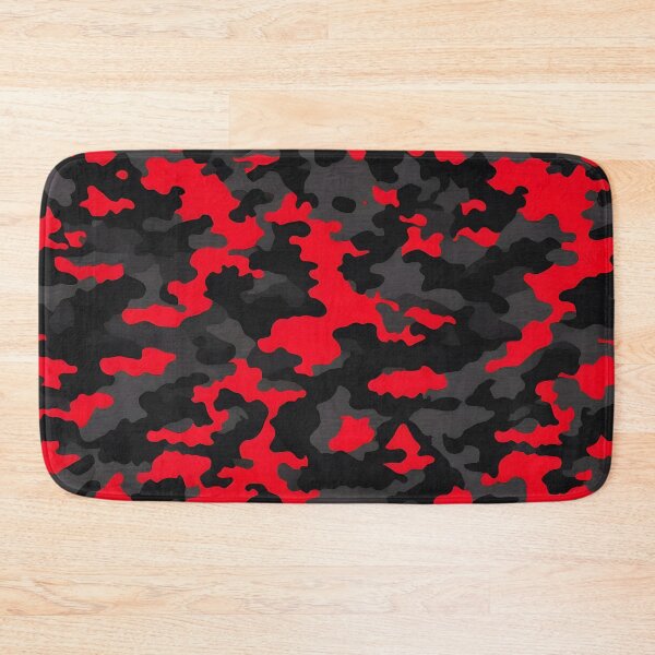 Item preview, Red and Black Camouflage design designed and sold by TheCamoShop.