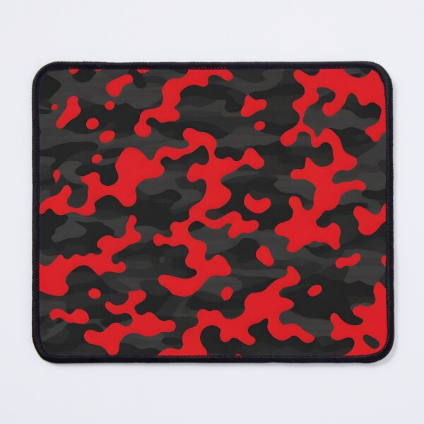 Item preview, Red and Black Camouflage pattern designed and sold by TheCamoShop.