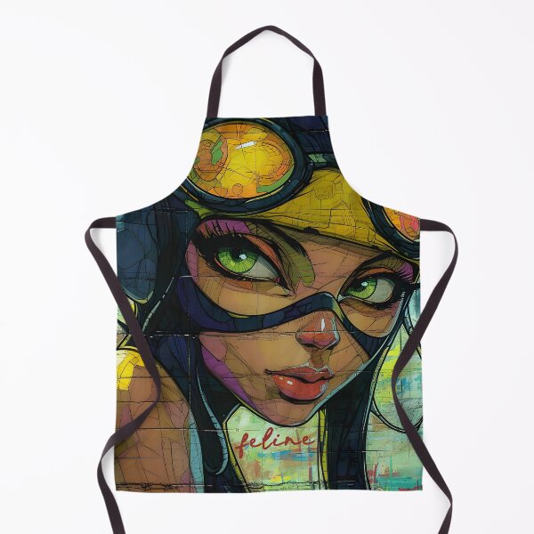 Item preview, Cyberpunk Visionary Pilot Portrait designed and sold by inkArtistryfine.