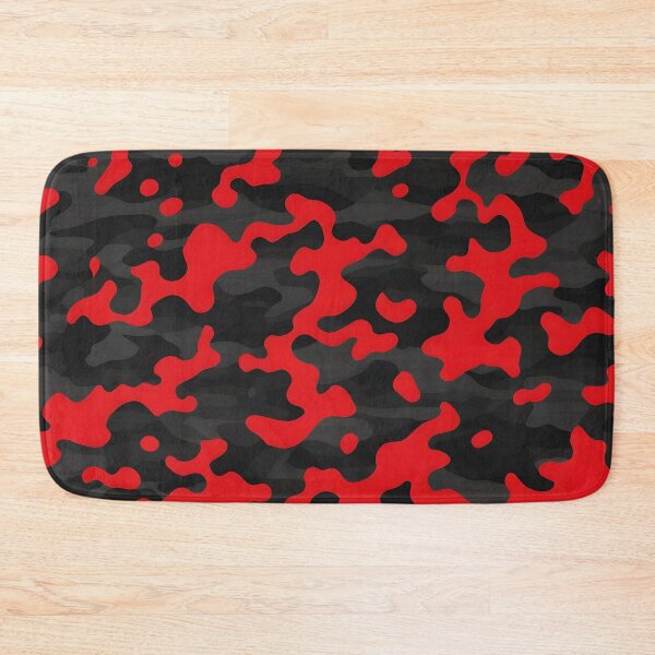 Item preview, Red and Black Camouflage pattern designed and sold by TheCamoShop.