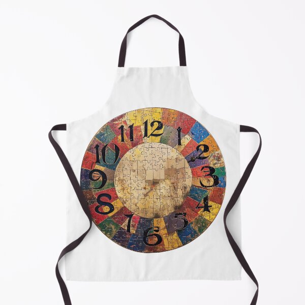 Item preview, Jigsaw Puzzle design Wall Clock 9 designed and sold by Charlies-Artbox.