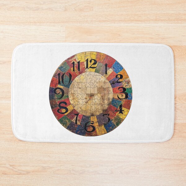 Item preview, Jigsaw Puzzle design Wall Clock 9 designed and sold by Charlies-Artbox.