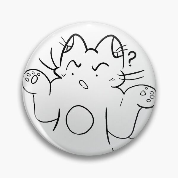 Item preview, shrug cat designed and sold by annasdoodlez.