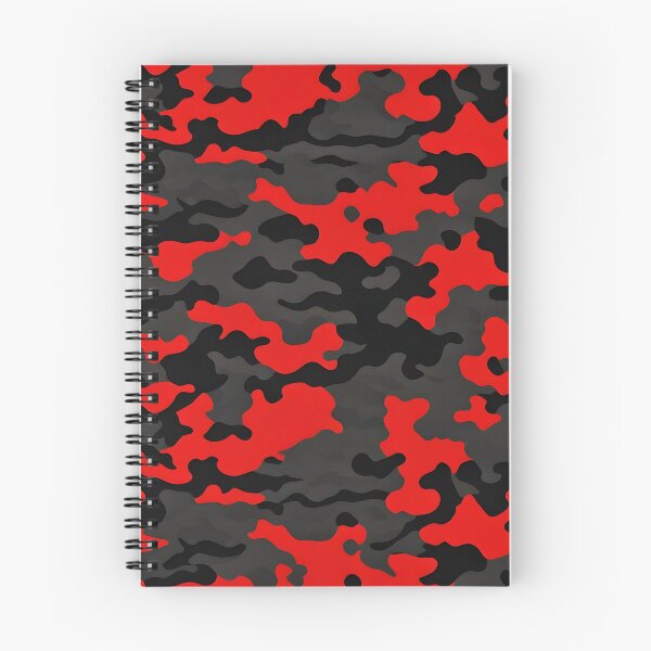 Item preview, Red and Black Camouflage pattern designed and sold by TheCamoShop.