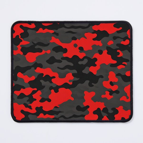 Item preview, Red and Black Camouflage pattern designed and sold by TheCamoShop.