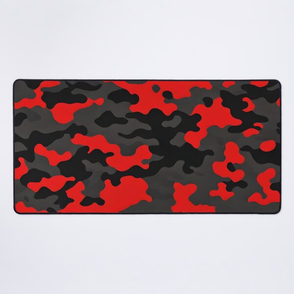 Item preview, Red and Black Camouflage pattern designed and sold by TheCamoShop.