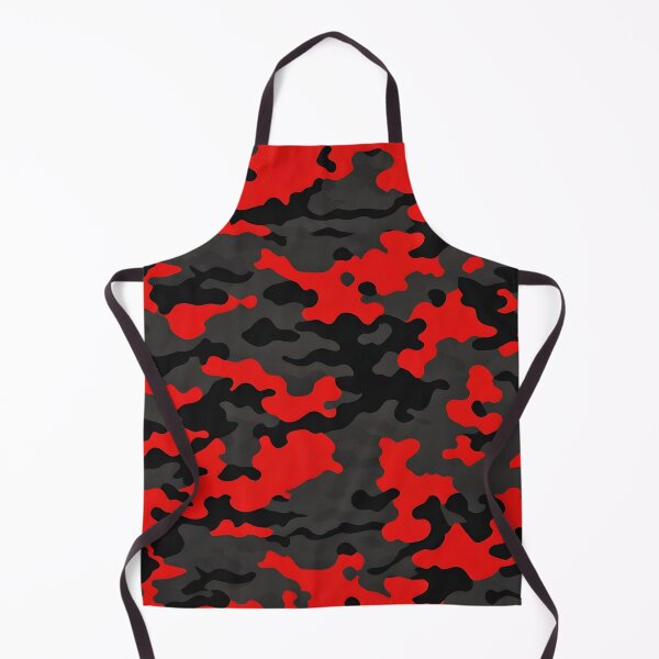 Item preview, Red and Black Camouflage pattern designed and sold by TheCamoShop.