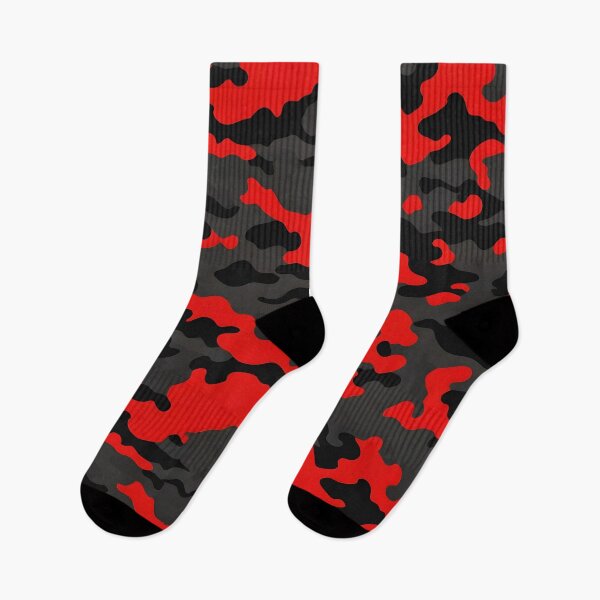 Item preview, Red and Black Camouflage pattern designed and sold by TheCamoShop.