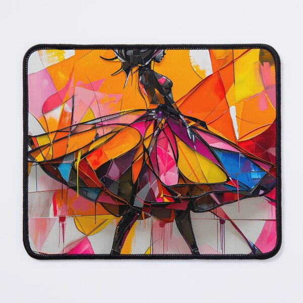 Item preview, Abstract Geometric Fashion Silhouette designed and sold by inkArtistryfine.