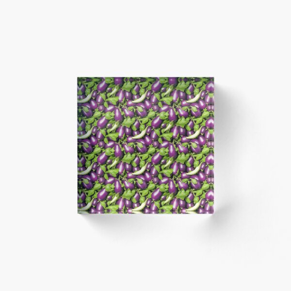Item preview, Eggplant Pattern designed and sold by thebestbysteph.