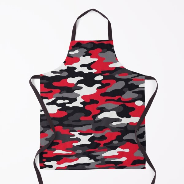Item preview, Red and Black Camouflage pattern designed and sold by TheCamoShop.